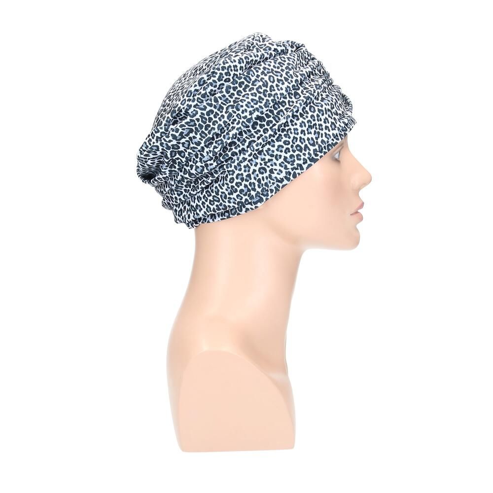 Badeturban Malu von Turbane - designs by Lofty in Silver Leopard