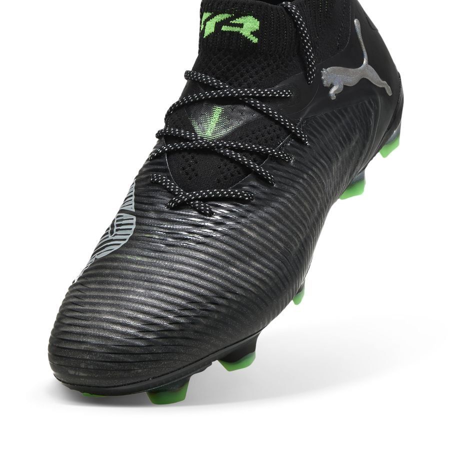 PUMA Future 8 Ultimate FG Eclipse - Noir/Cool Light Gray/Vert