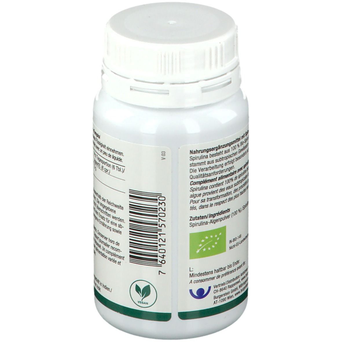 Burgerstein Spirulina