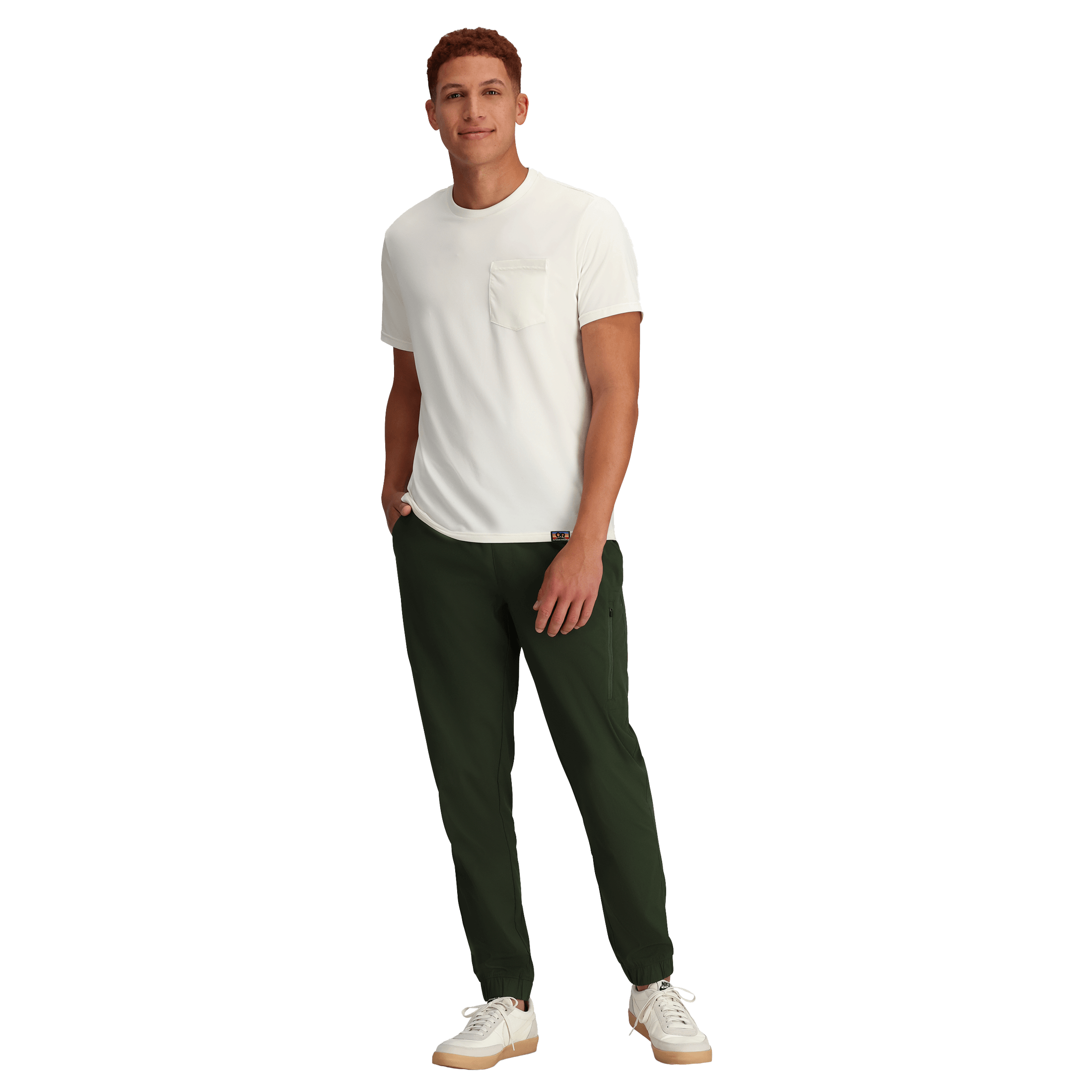 Outdoor Research Essential Pocket T-Shirt - Herre - Fritid og bomull