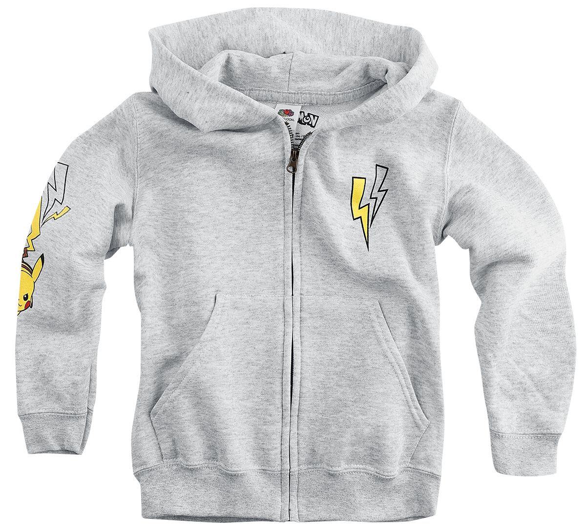 Enfants - Pikachu - Pokemon Trainer | Pokémon Veste à capuche Zippée