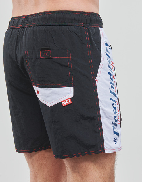 Diesel - BMBX-CAYBAY CALZONCINI Negro / Blanco