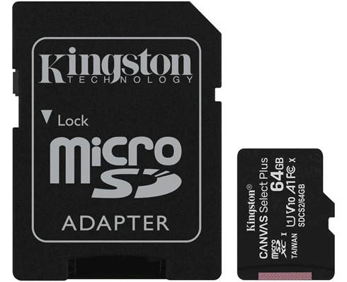 Kingston Canvas MicroSD 64GB