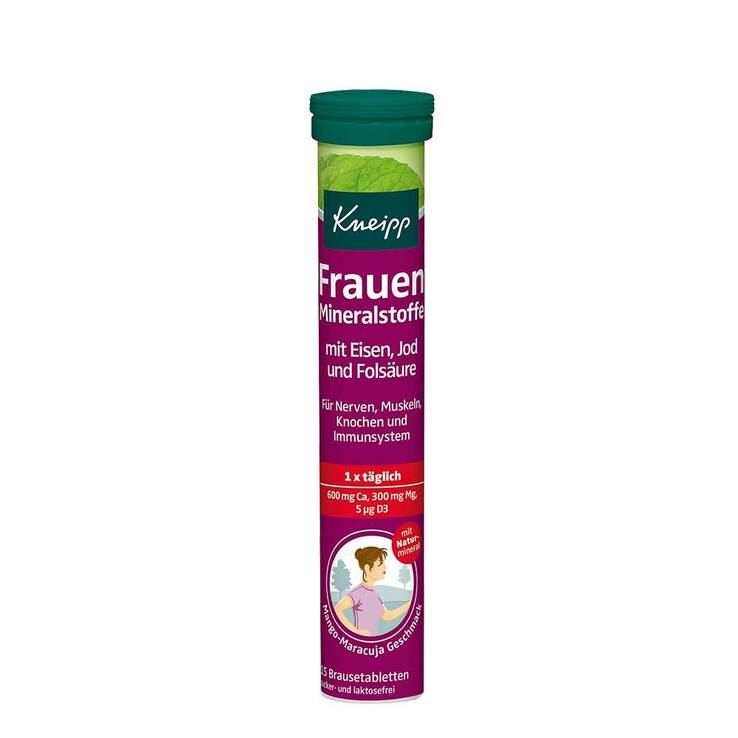Kneipp Frauen Mineralstoffe Brausetabletten, 15 St