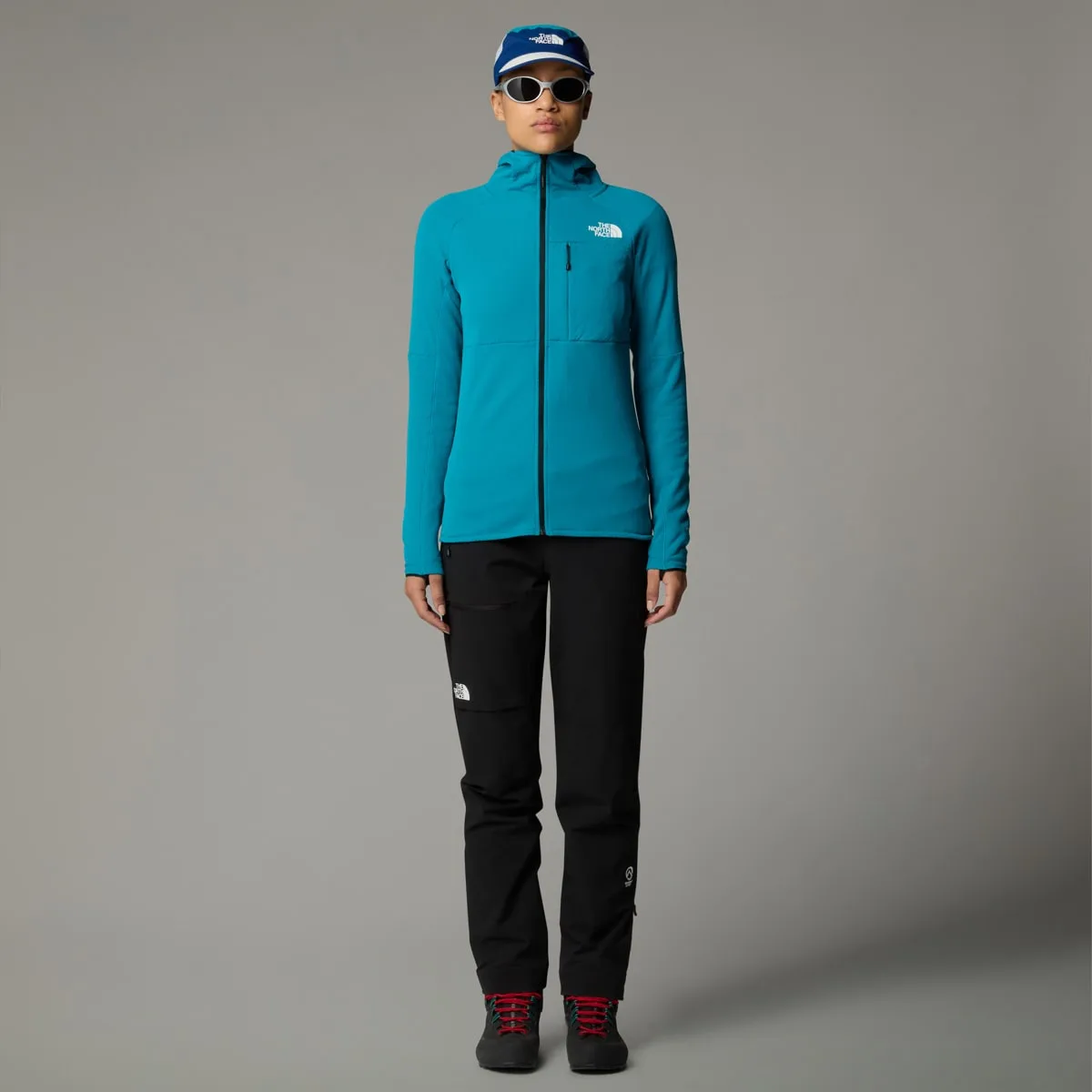 The North Face W Summit Futurefleece Fz Hoodie Deep Teal