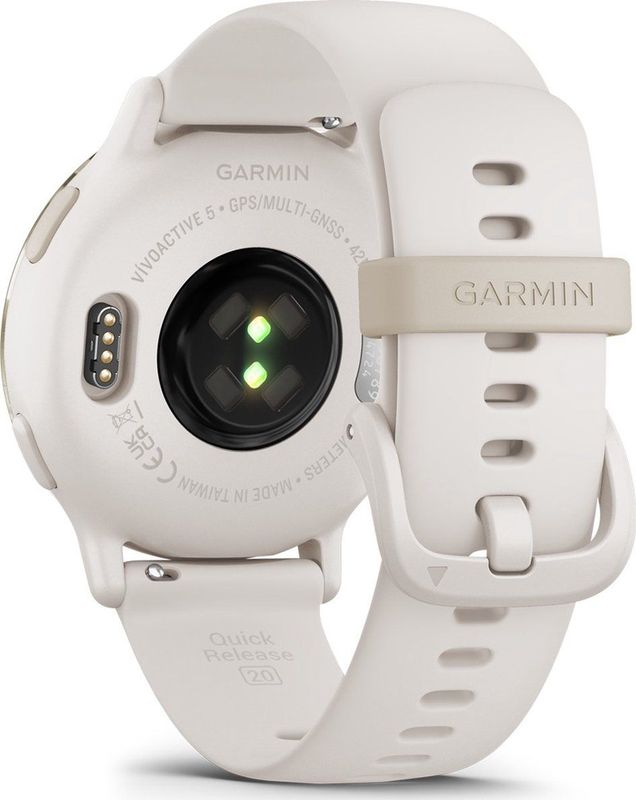 Garmin Vivoactive 5 Sporthorloge Wit Ivoor Goud
