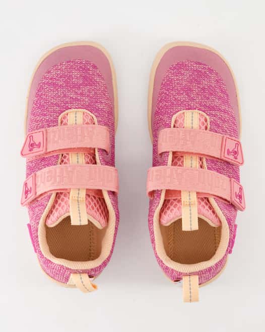 Affenzahn Knit Happy Halbschuhe in Rosa
