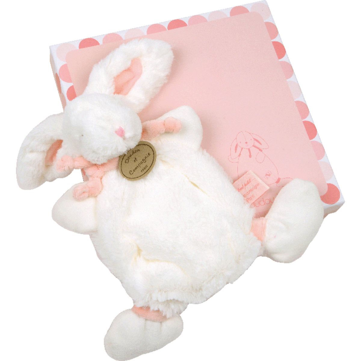 Lapin Bonbon - Doudou rose