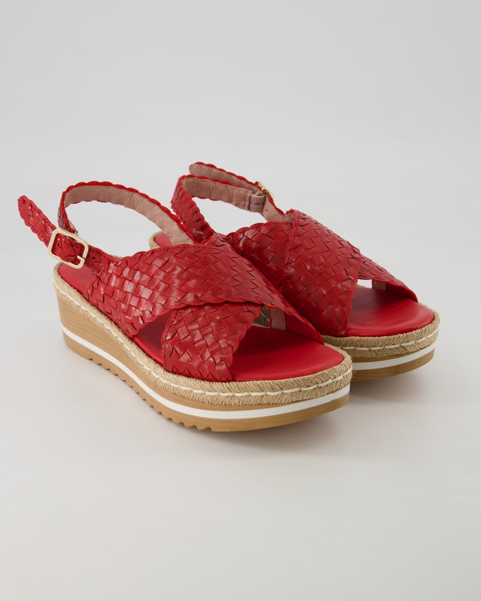 Terry Sandale Sandalen in Rot