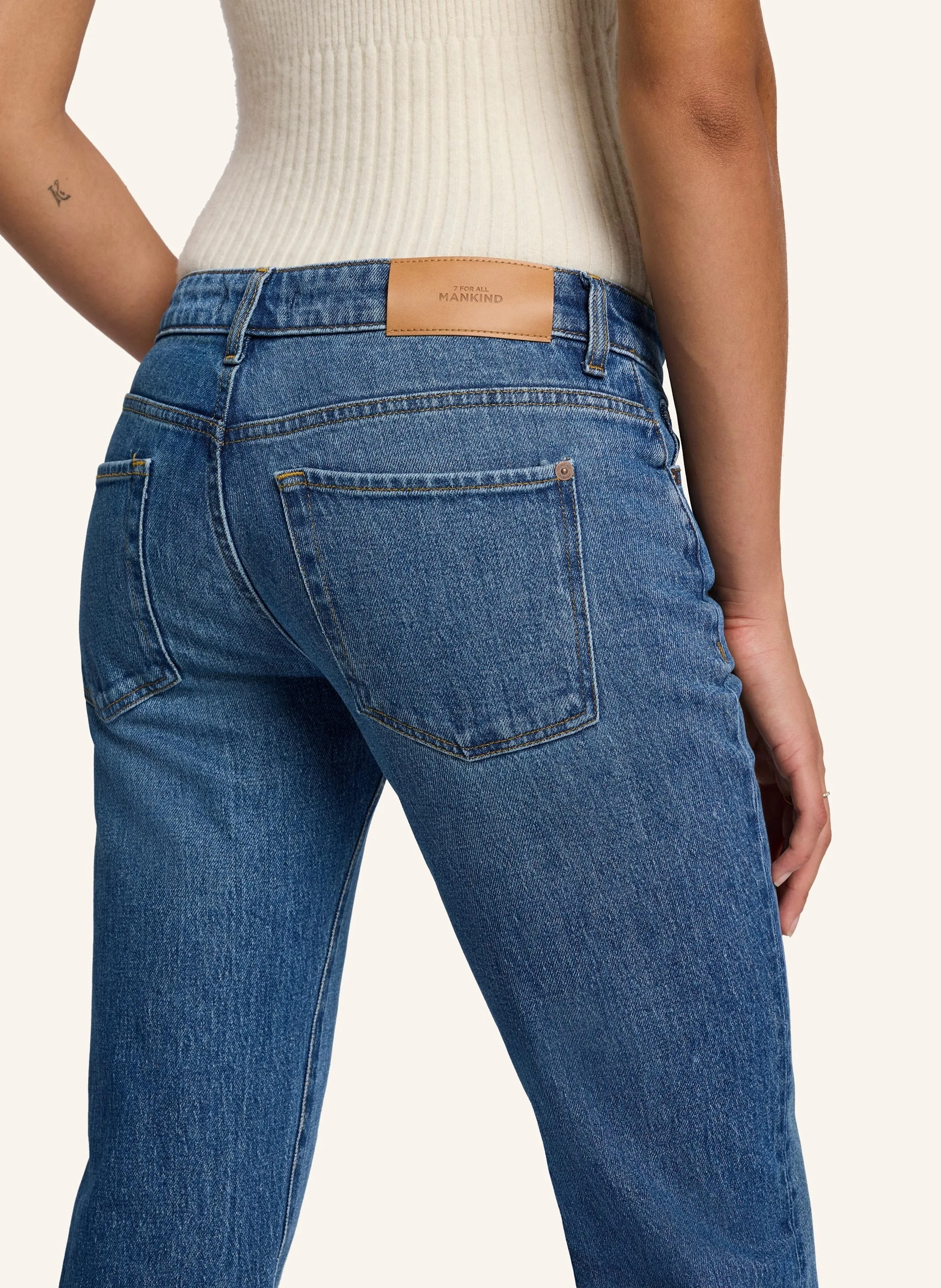 7 for all mankind Jeans CALIE STRAIGHT JASPER Straight Fit