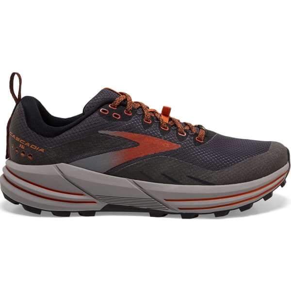 Chaussure trail BROOKS CASCADIA 16 GORE-TEX BLACK/EBONY/CINNABAR