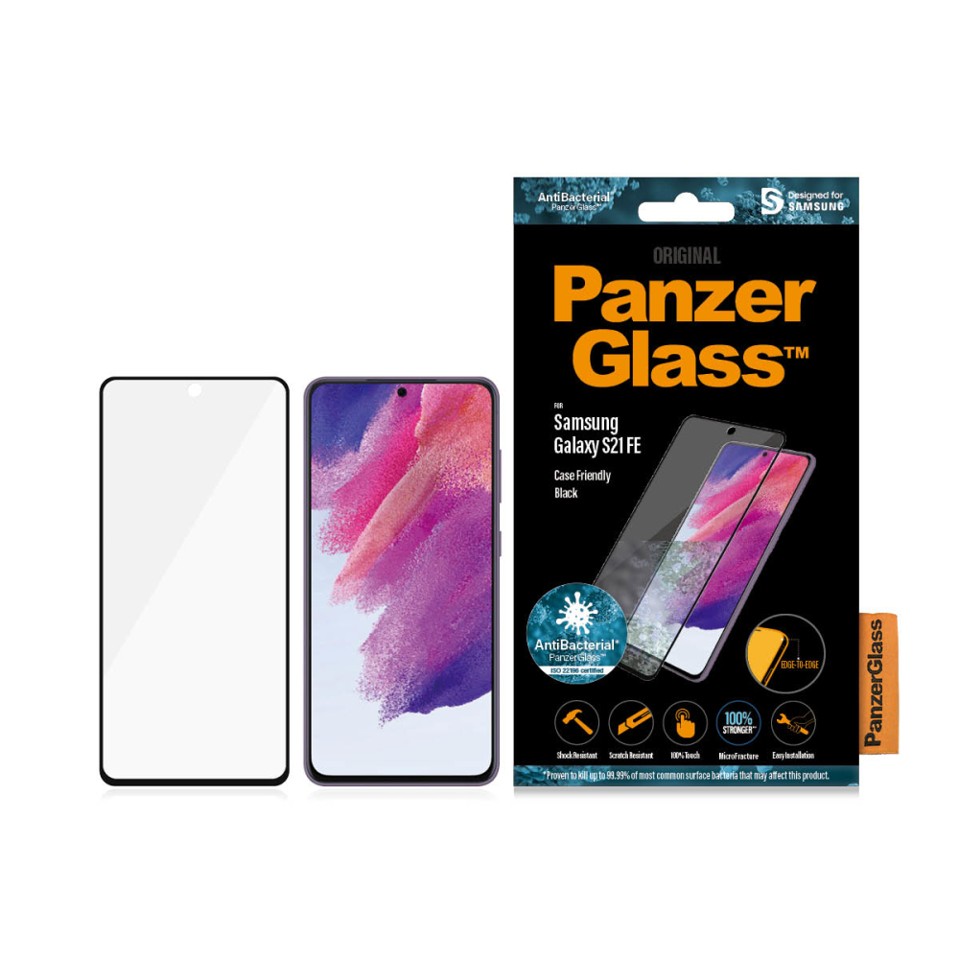 PanzerGlass - Samsung Galaxy S21 FE - Skærmbeskyttelse