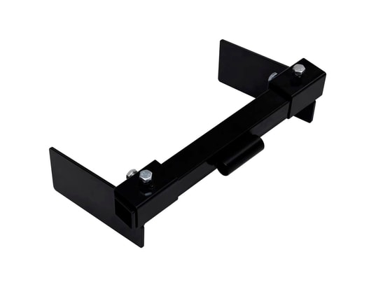 VIDAXL - Accessoire rasoir Adaptateur de chasse-neige pour tondeuse à gazon noir