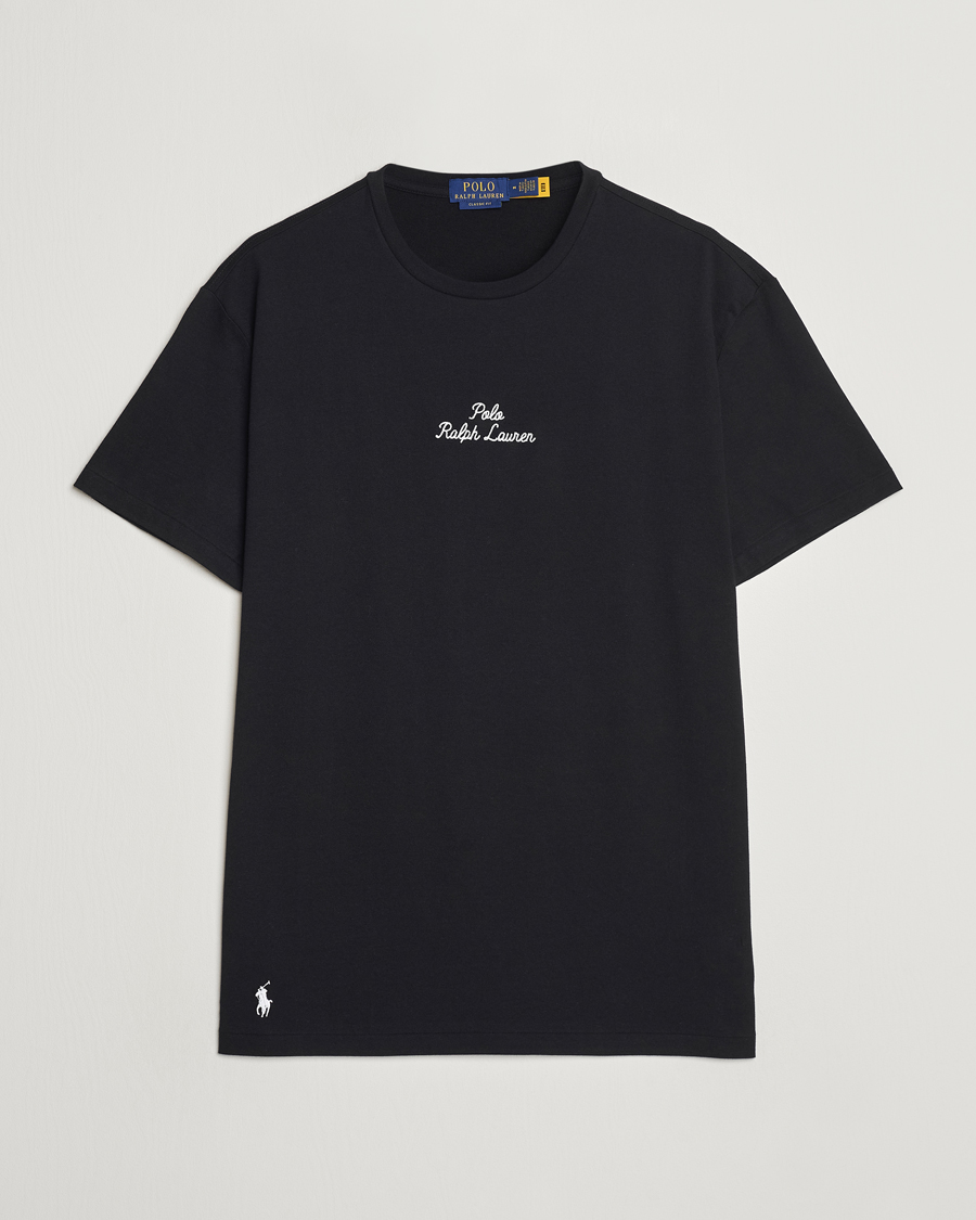 Polo Ralph Lauren Center Logo Crew Neck T-Shirt Polo Black