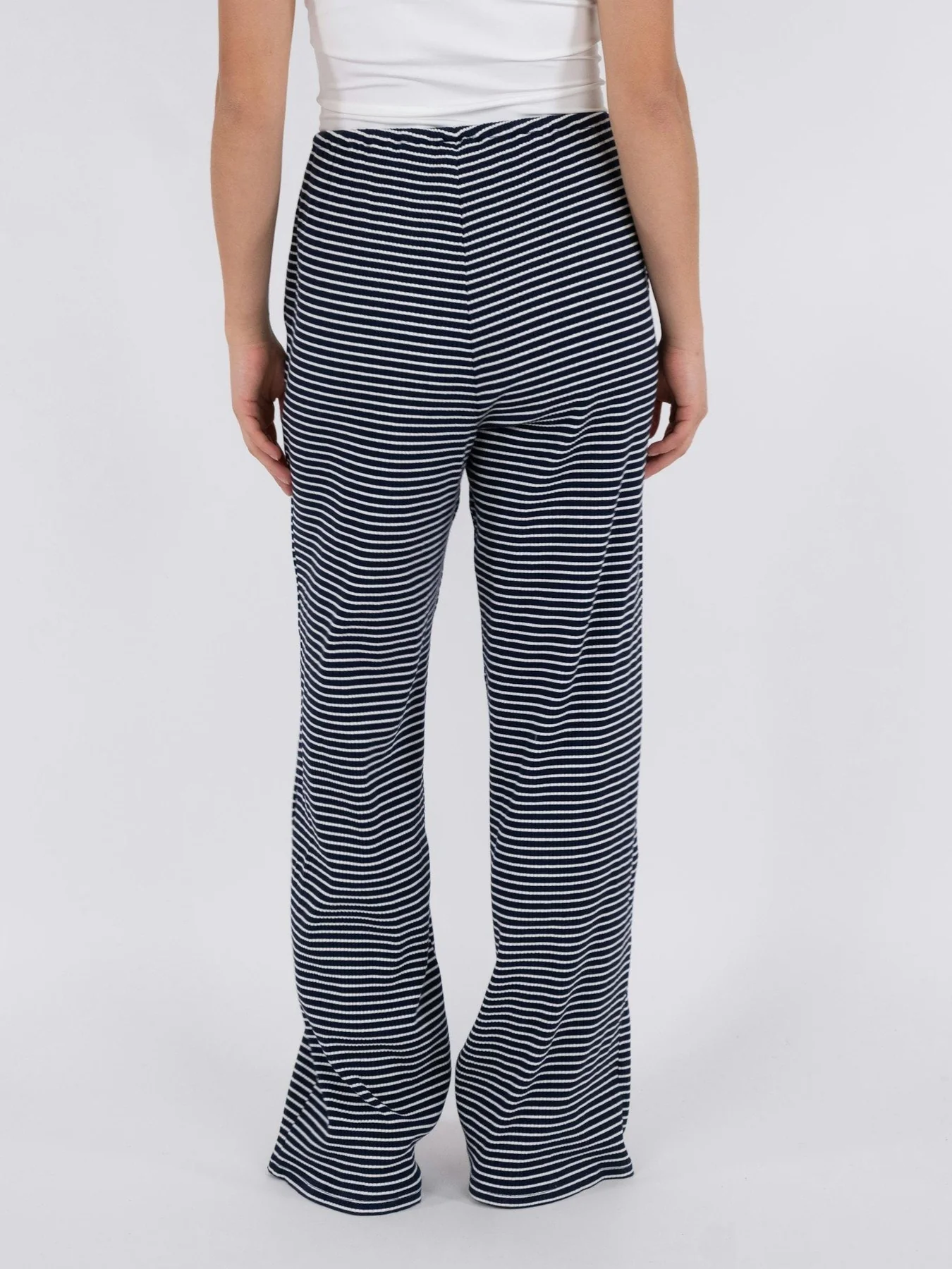 Neo Noir Geri Stripe Pants 702 dark navy