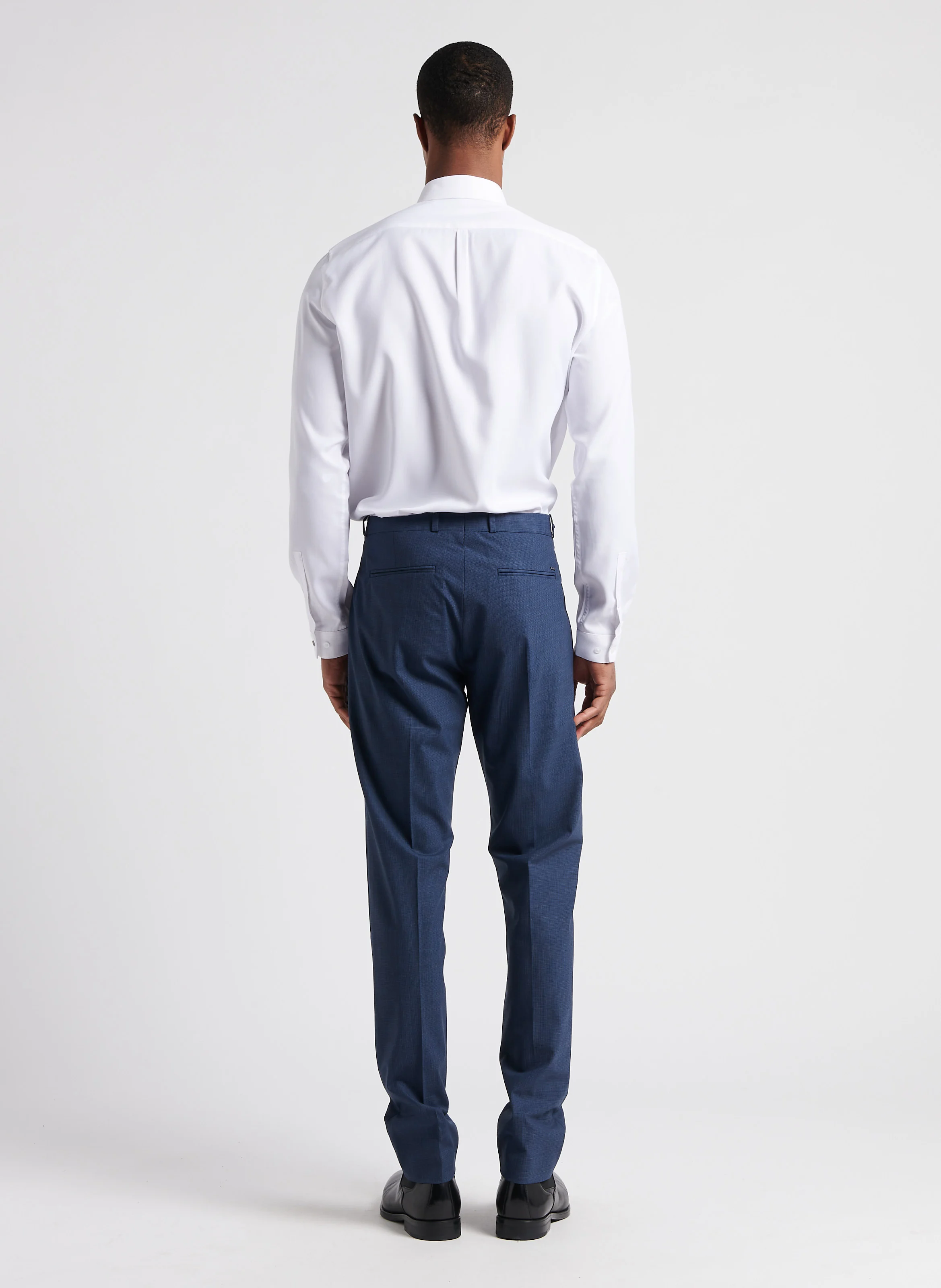 Chemise col classique regular-fit| Blanc