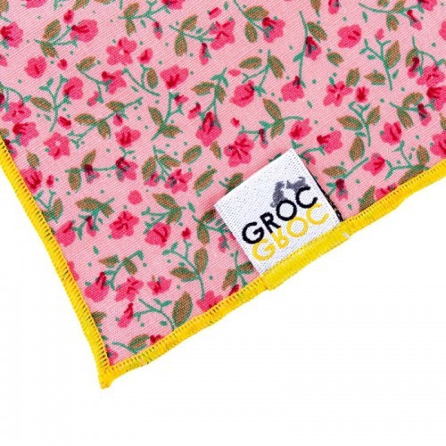 Bandana rosa para cachorro com estampa Liberty