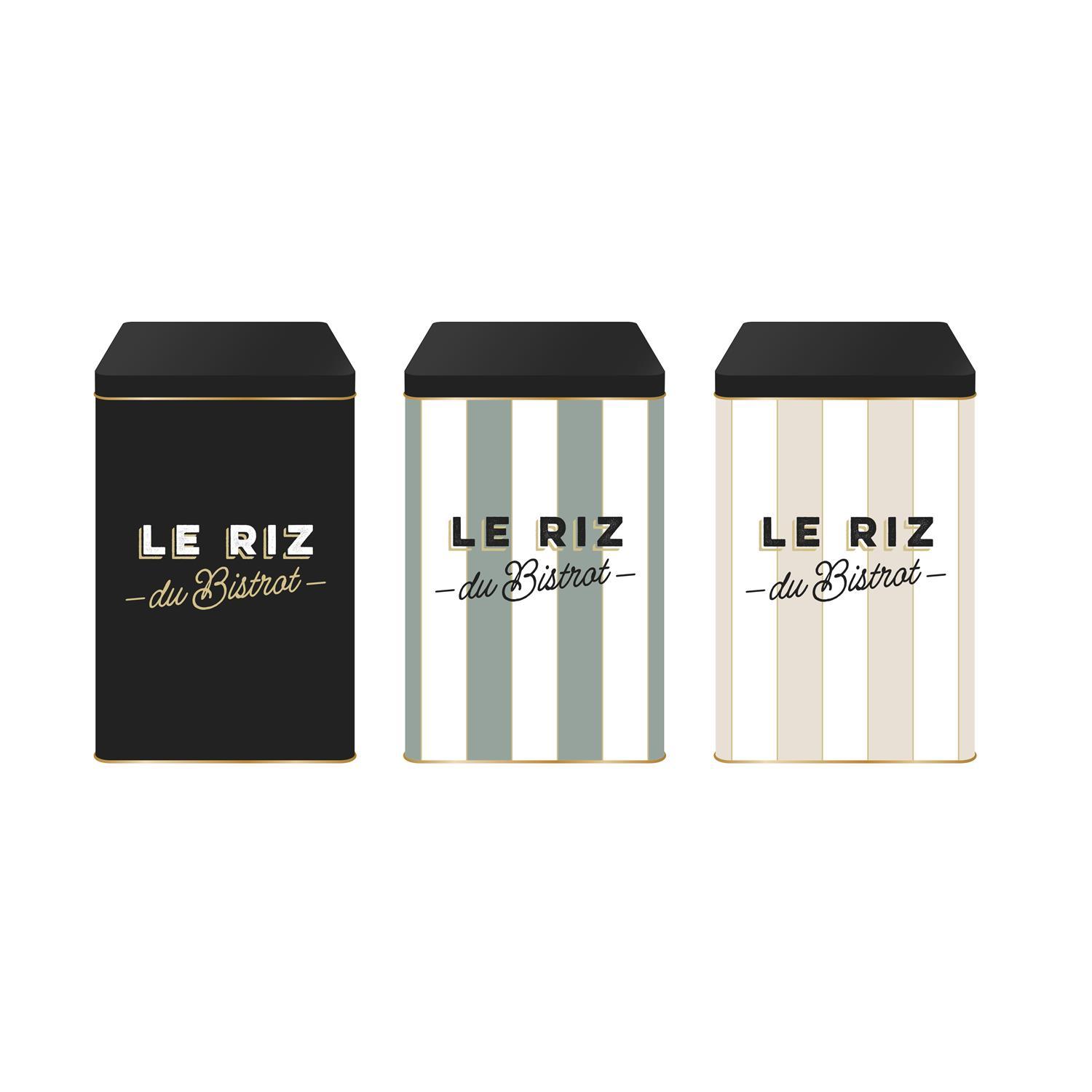 BOITE METAL RIZ BISTROT
