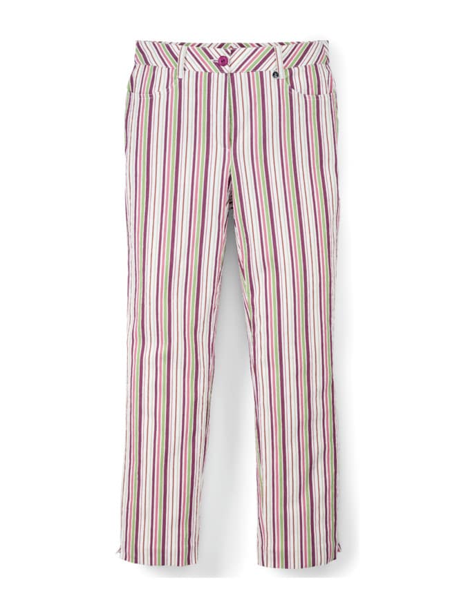 7/8 Seersucker-Hose