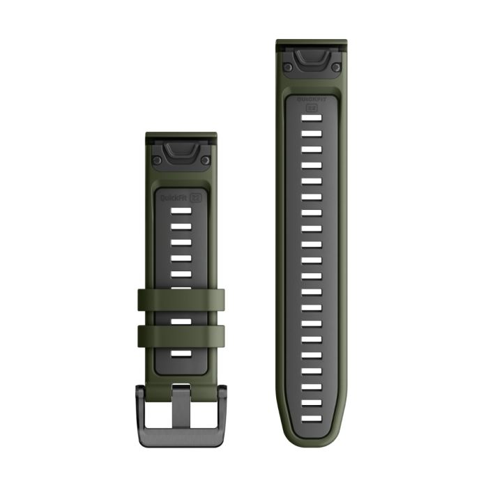 Garmin Unisex Tilbehør til ure/armbånd QuickFit® 22 Strap (Silicone) Grøn