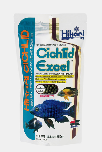 Hikari Cichlid Excel Floating medium 250g | Aquariumvoer
