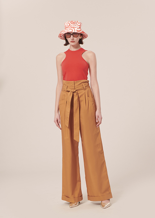 Pantalon Pylamarron en popeline
