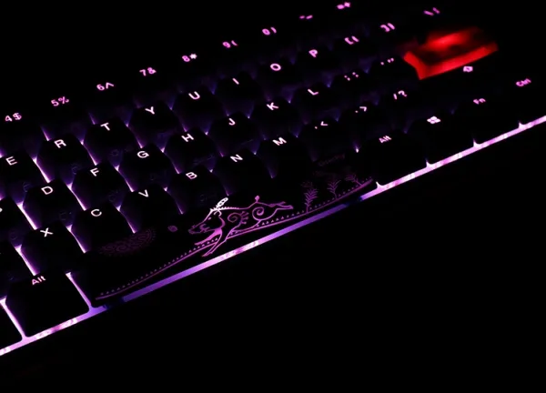 Ducky One 2 Mini RGB, Mini, Ledningsført, USB, Mekanisk, RGB LED, Sort