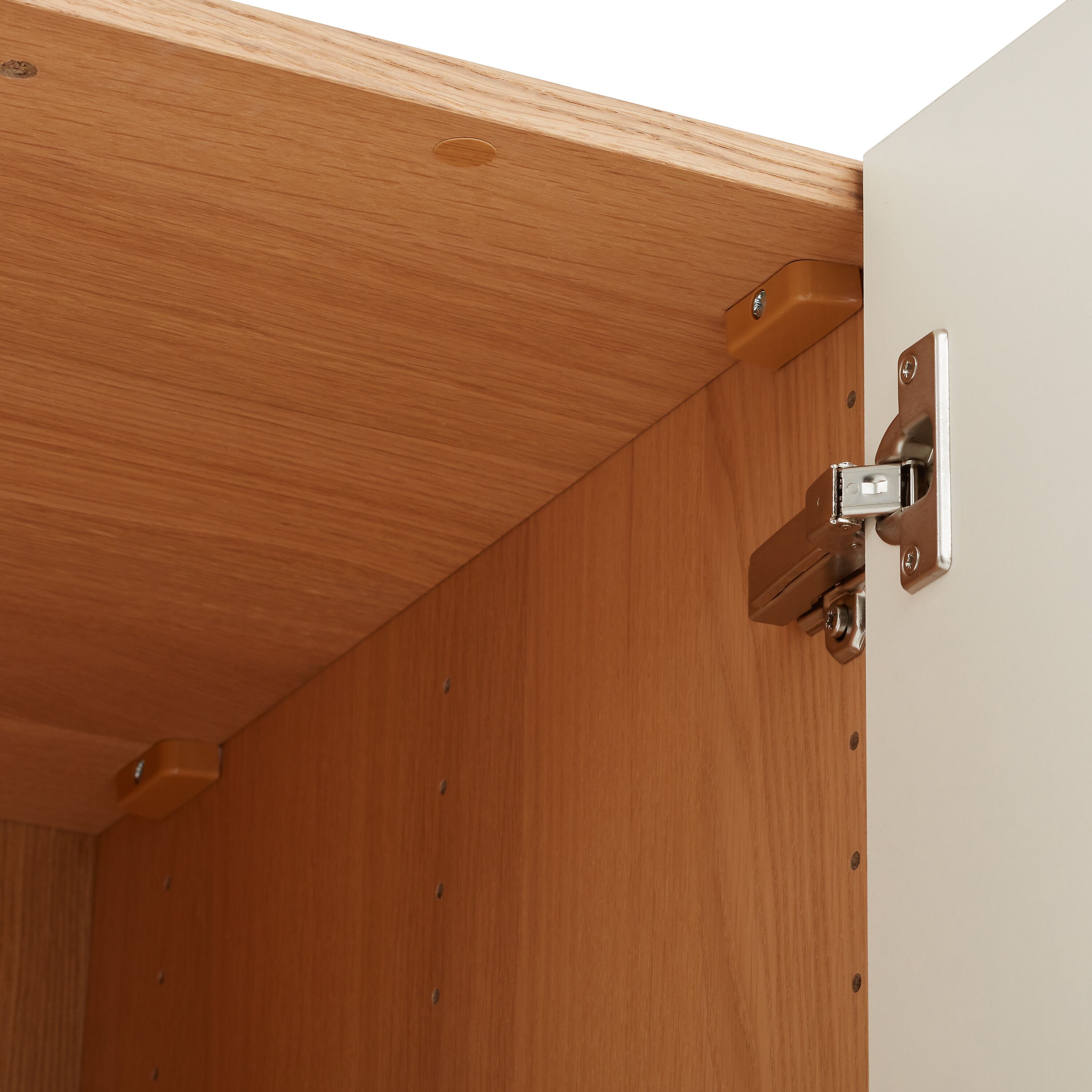 MODUL PLUS Drehtürenschrank - Nougat / B: 153.0 cm x T: 59.0 cm x H: 220.0 cm