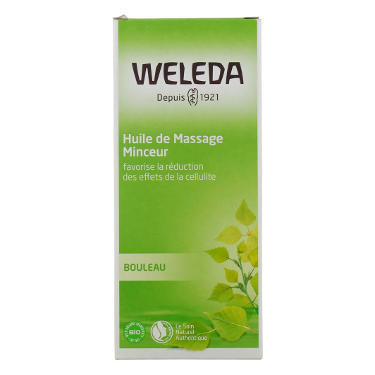 Huile de massage minceur Weleda