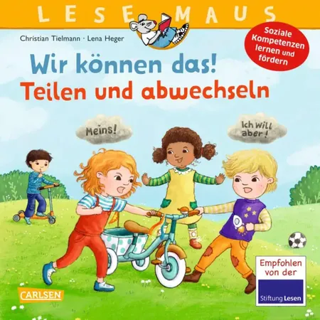 Carlsen Verlag LESEMAUS 124: Wir können das! Teilen und abwechseln
