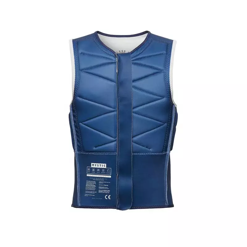 Gilet impact MYSTIC Outlaw Fzip Off White