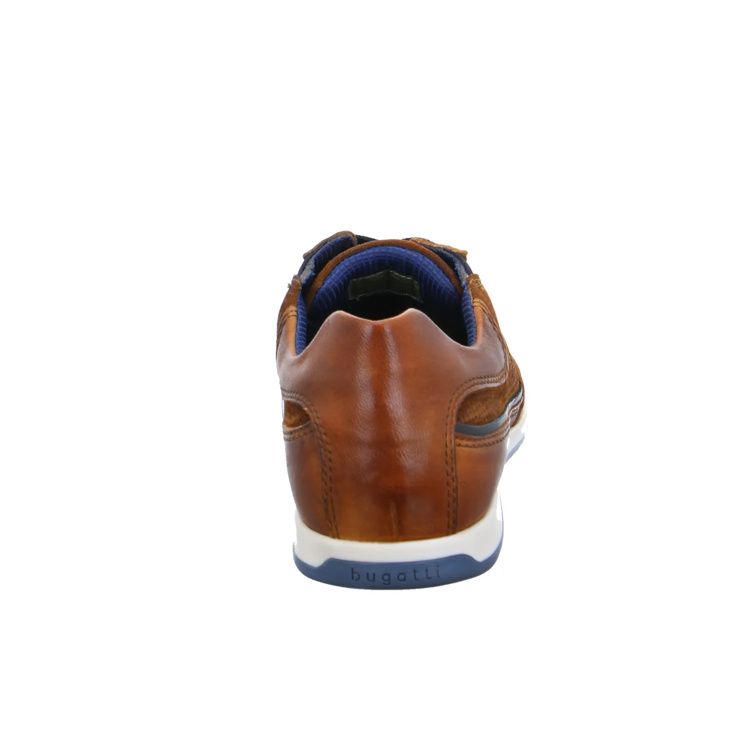 BUGATTI SHOES Halbschuhe Sneaker Cognac Leder