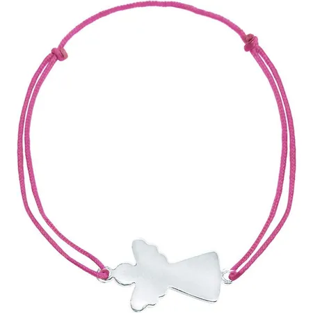 Coppenrath Verlag Armband mit Schutzengelanhänger (versilbert), 1 Stück, 2-fach sortiert