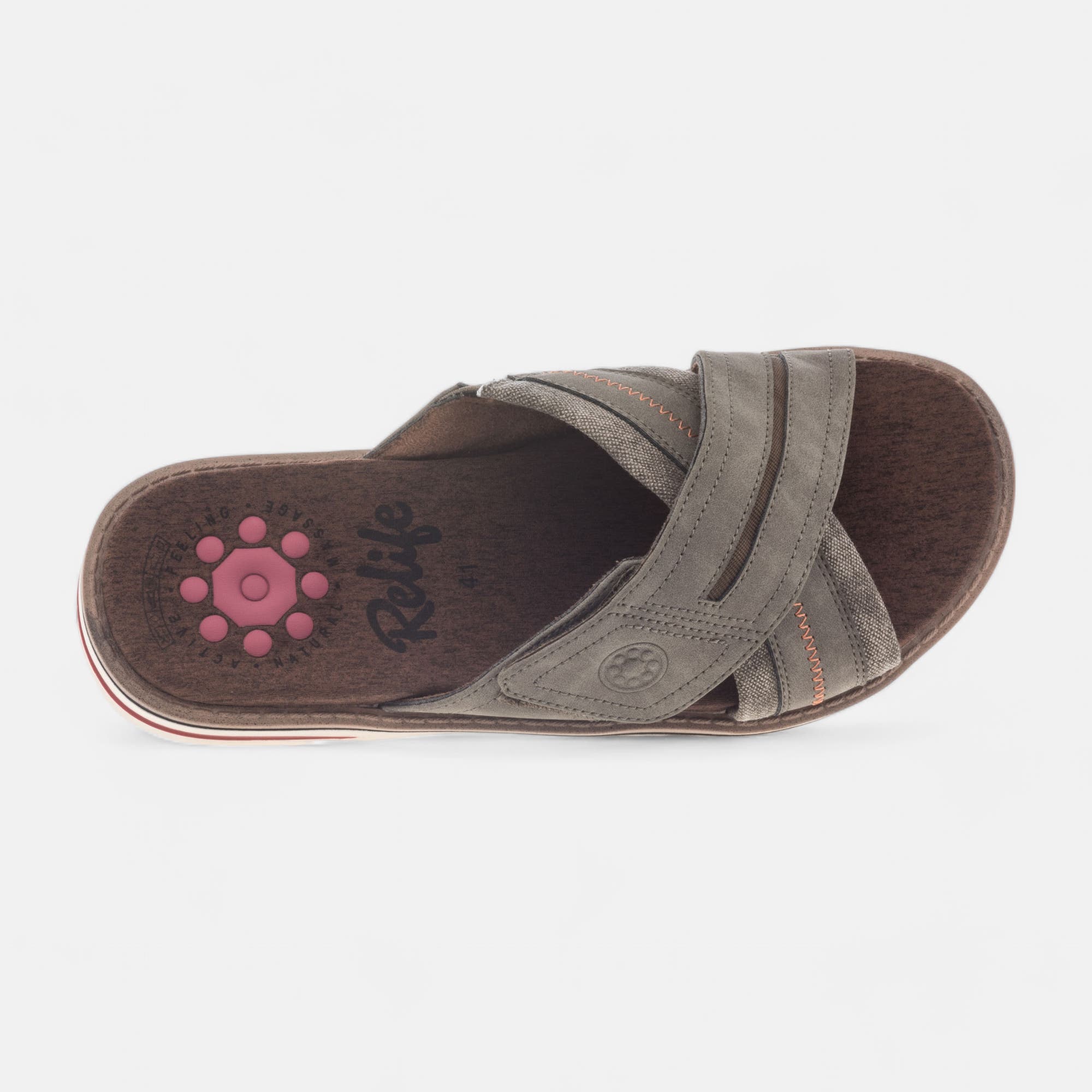 Mules Homme kaki