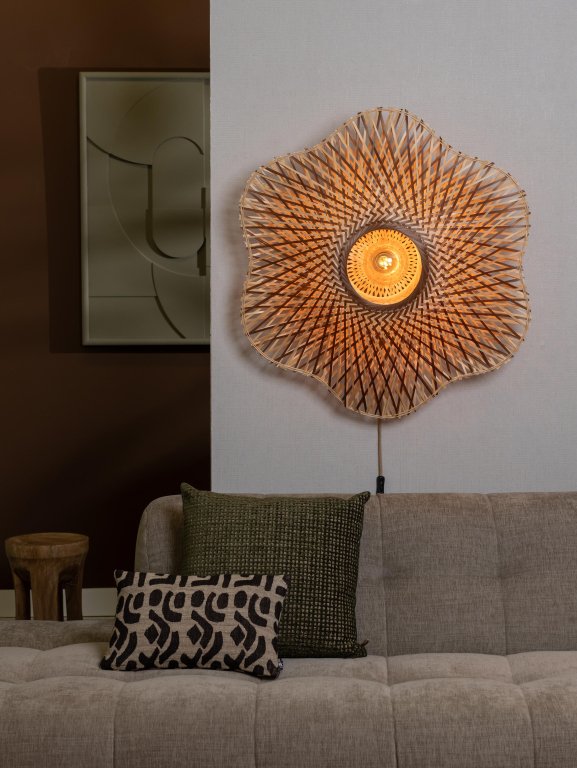 Good&Mojo Madura wandlamp Ø87