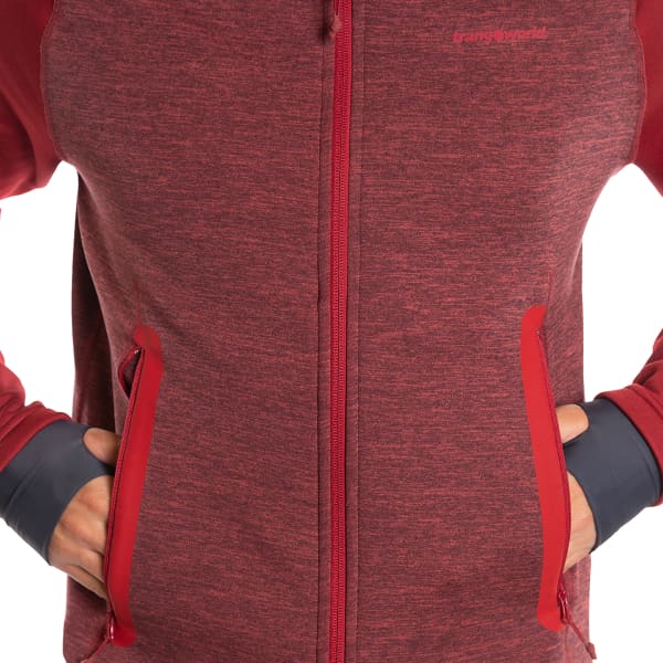 Veste polaire ski rando TRANGOWORLD RONDAS VD JACKET SALSA