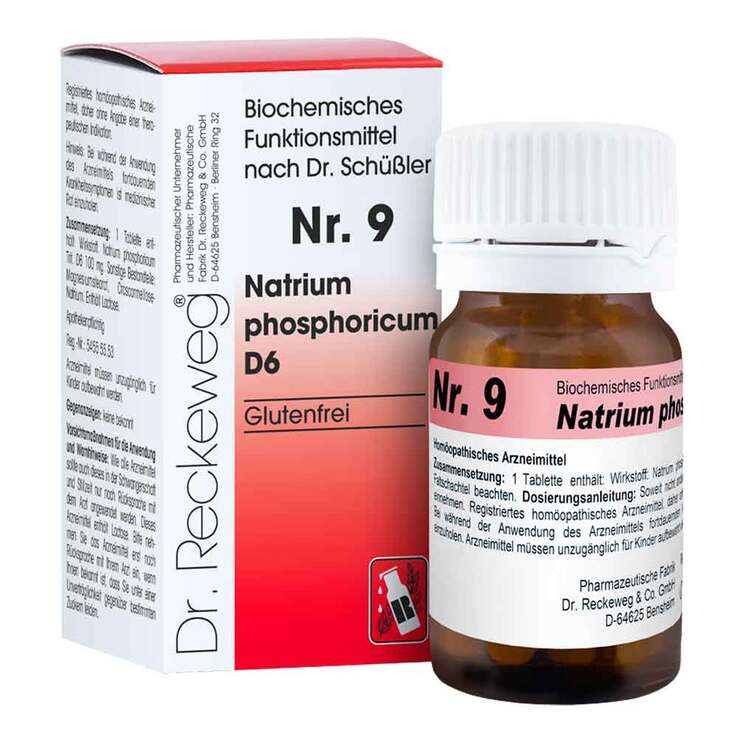 Biochemie 9 Natrium phosphoricum D6 Tabletten, 200 St
