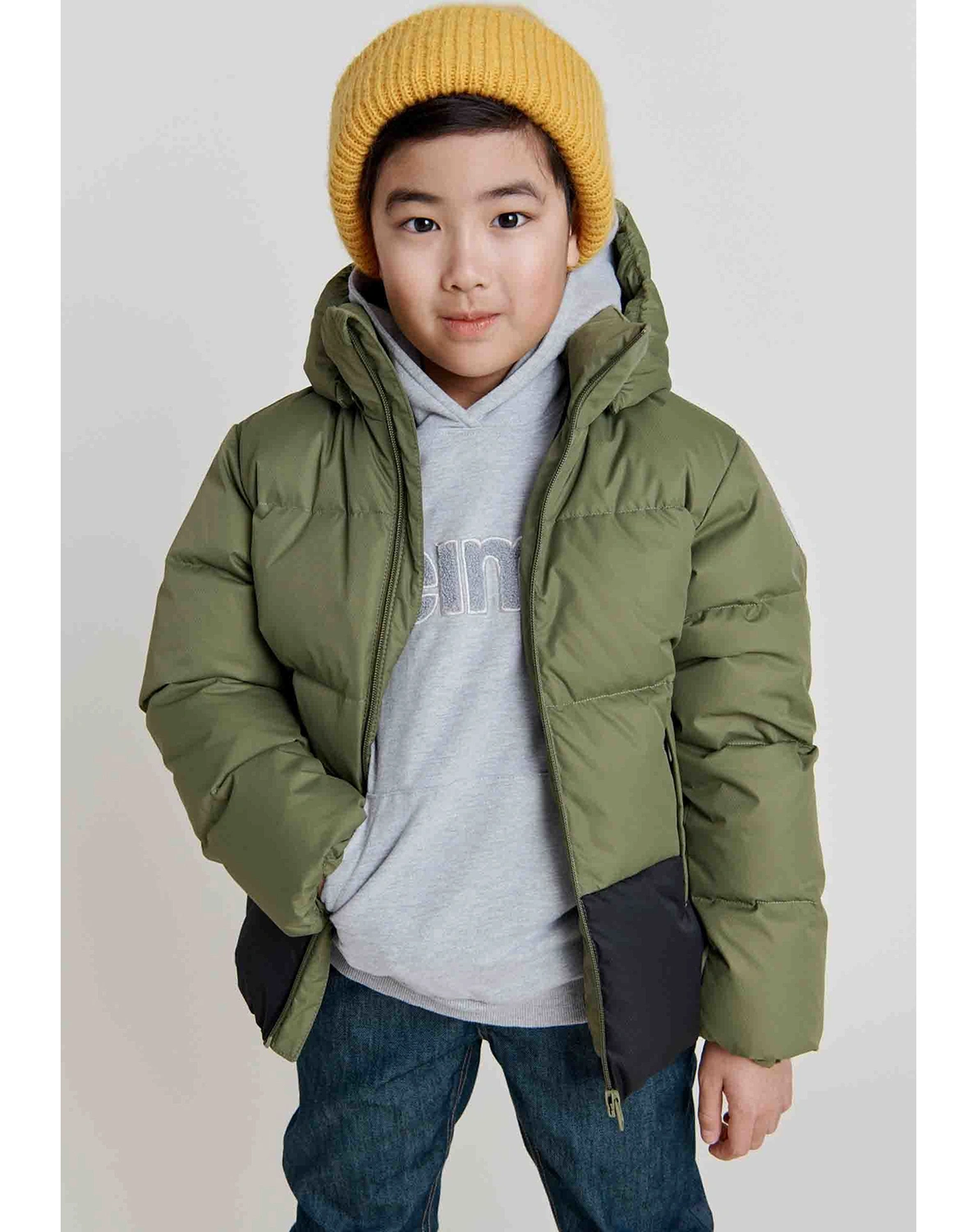 Steppjacke TEISKO in khaki green