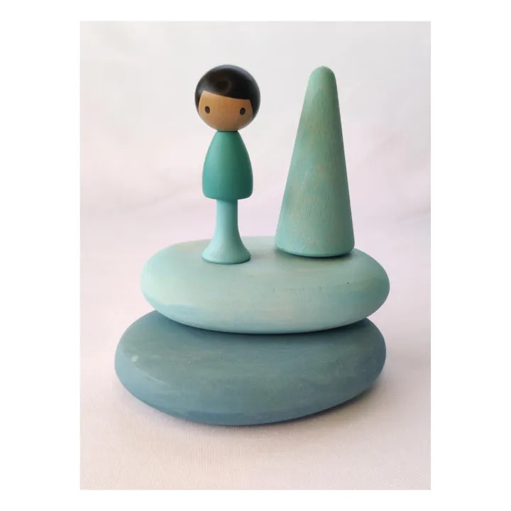 Clicques Personnages en bois S&J