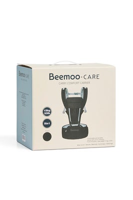 Beemoo CARE Carry Comfort 4-in-1 Bæresele & Hoftebærer, Black