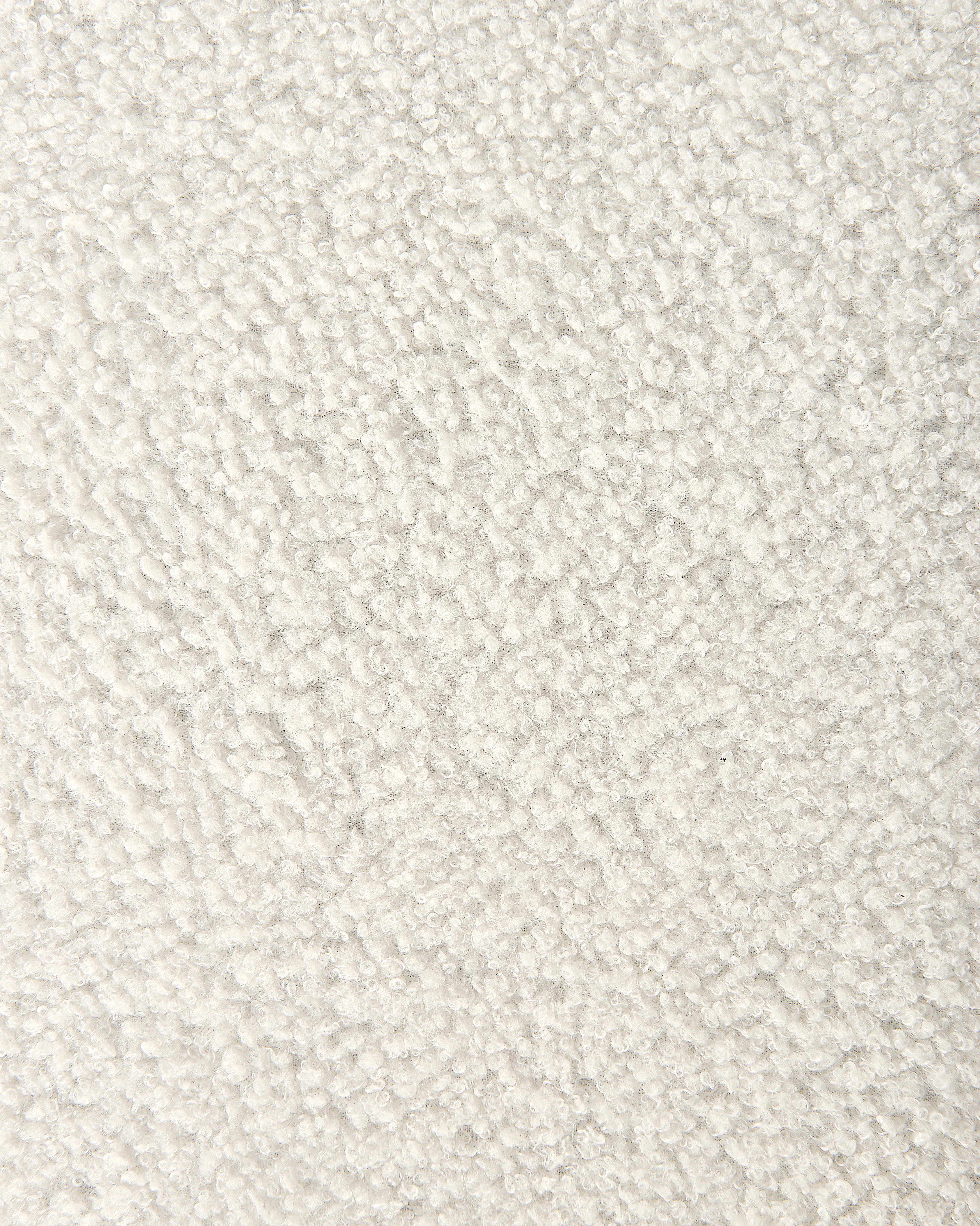 Fauteuil LEIREN Bouclé Wit