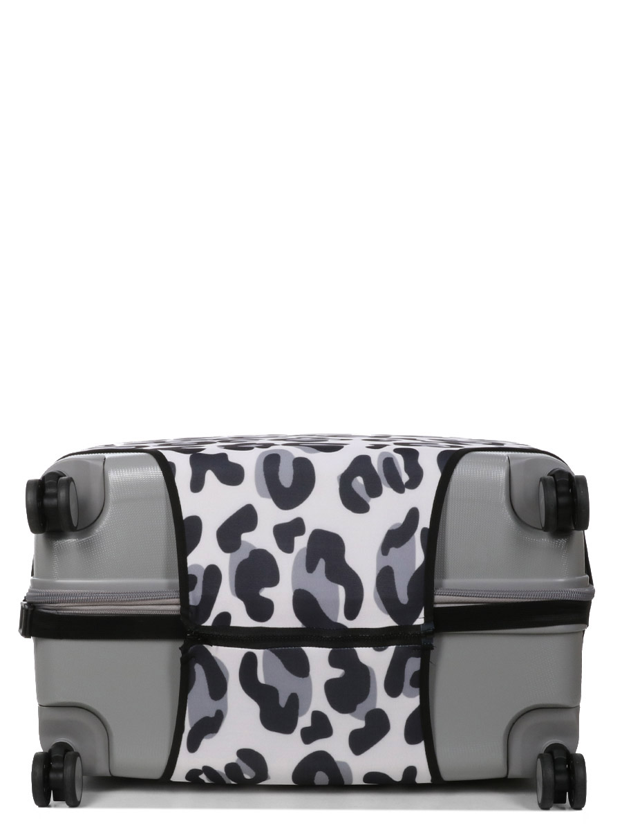 Housse de valise Periea Silver Leopard XL