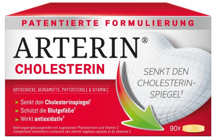 ARTERIN Cholesterin FMC<br>90 Stück, Blister, Tablette, DACH