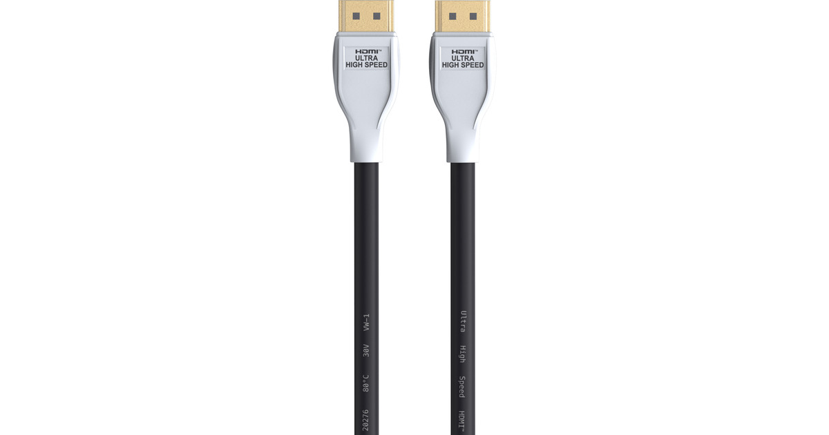PowerAUltra High Speed HDMI-kabel voor PlayStation 5, 3 meter  (Zwart/wit)