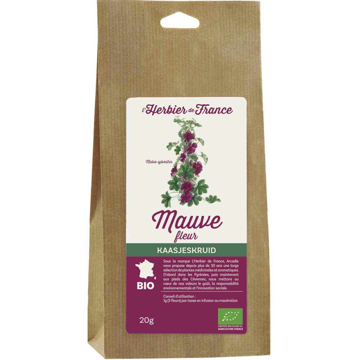 Infusion de fleurs de mauve bio