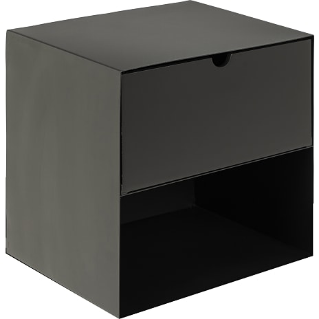 Joliet natbord - sort metal