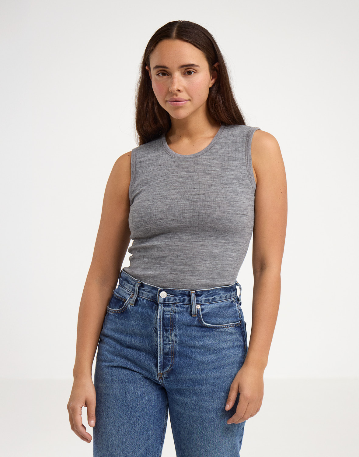 Tanktop van merinowol voor dames