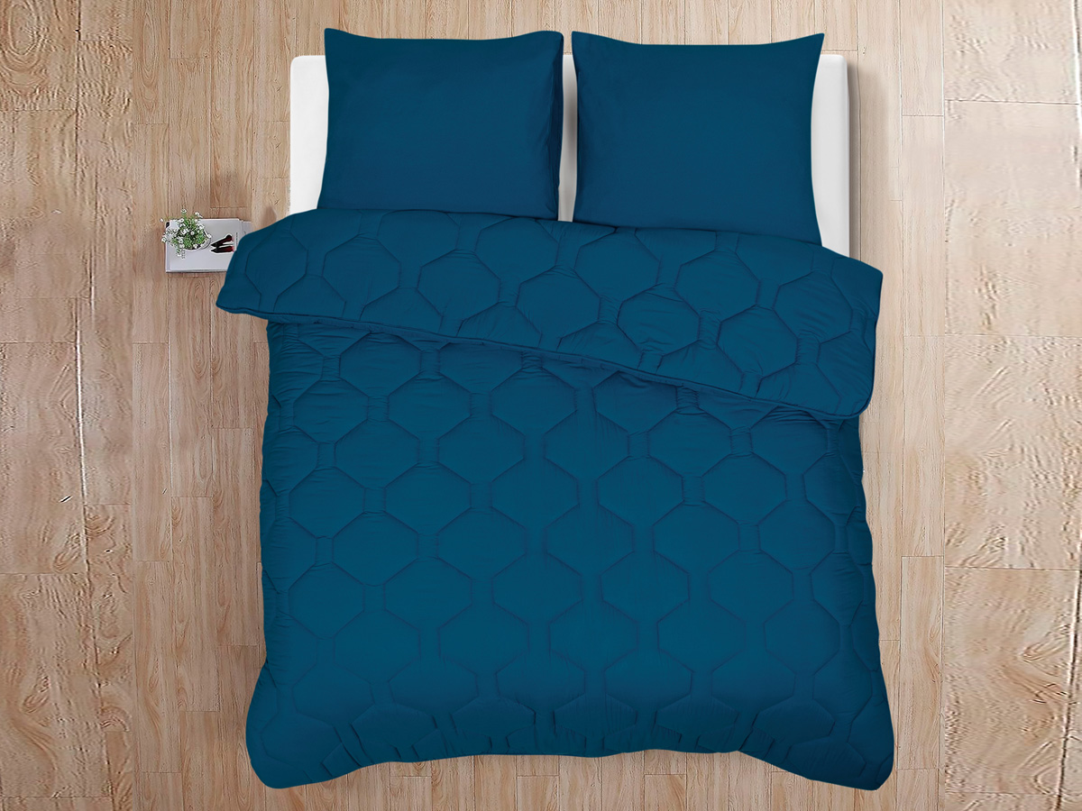 DoubleDry Blauw kussensloop - set van 2