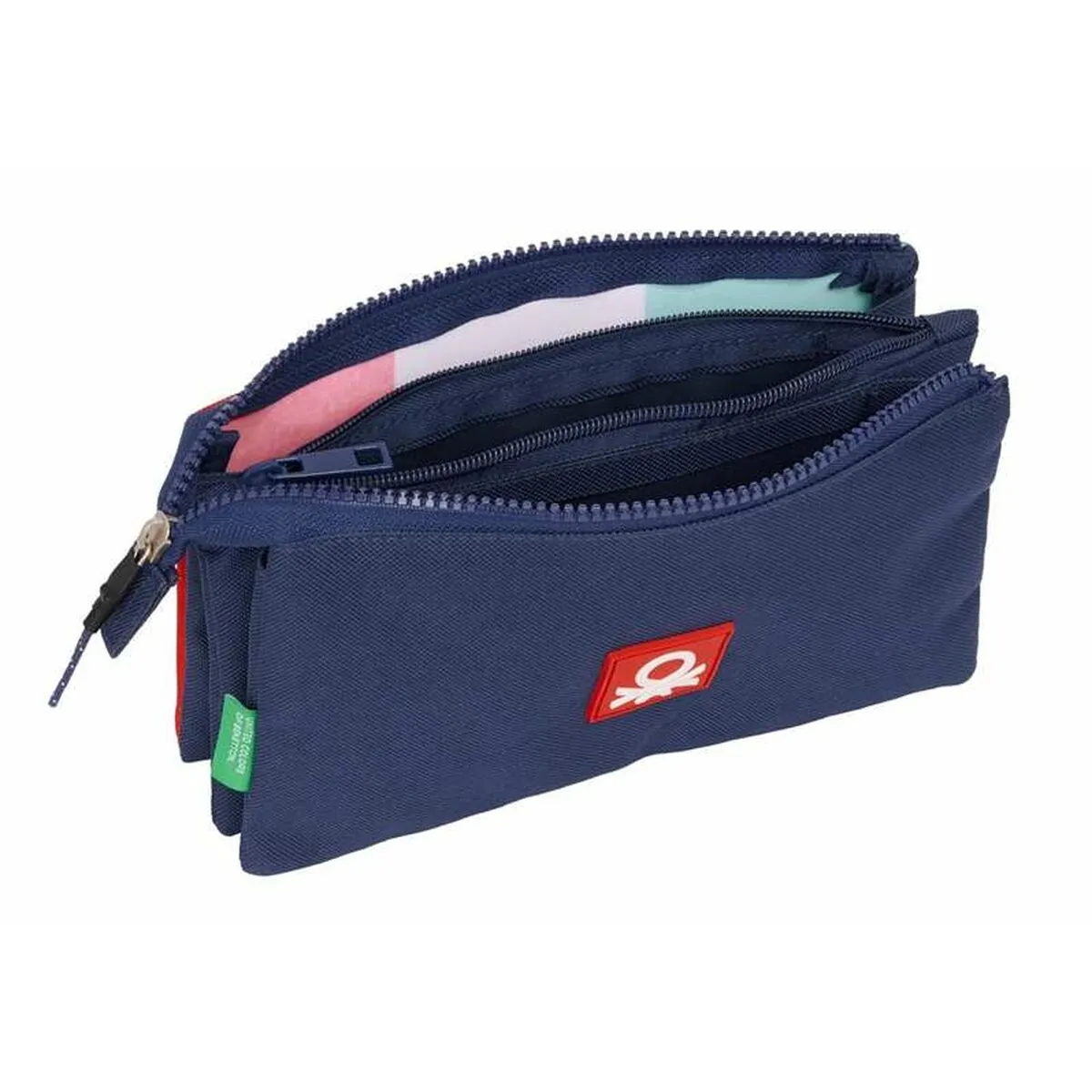 Benetton Trousse Fourre-Tout Triple