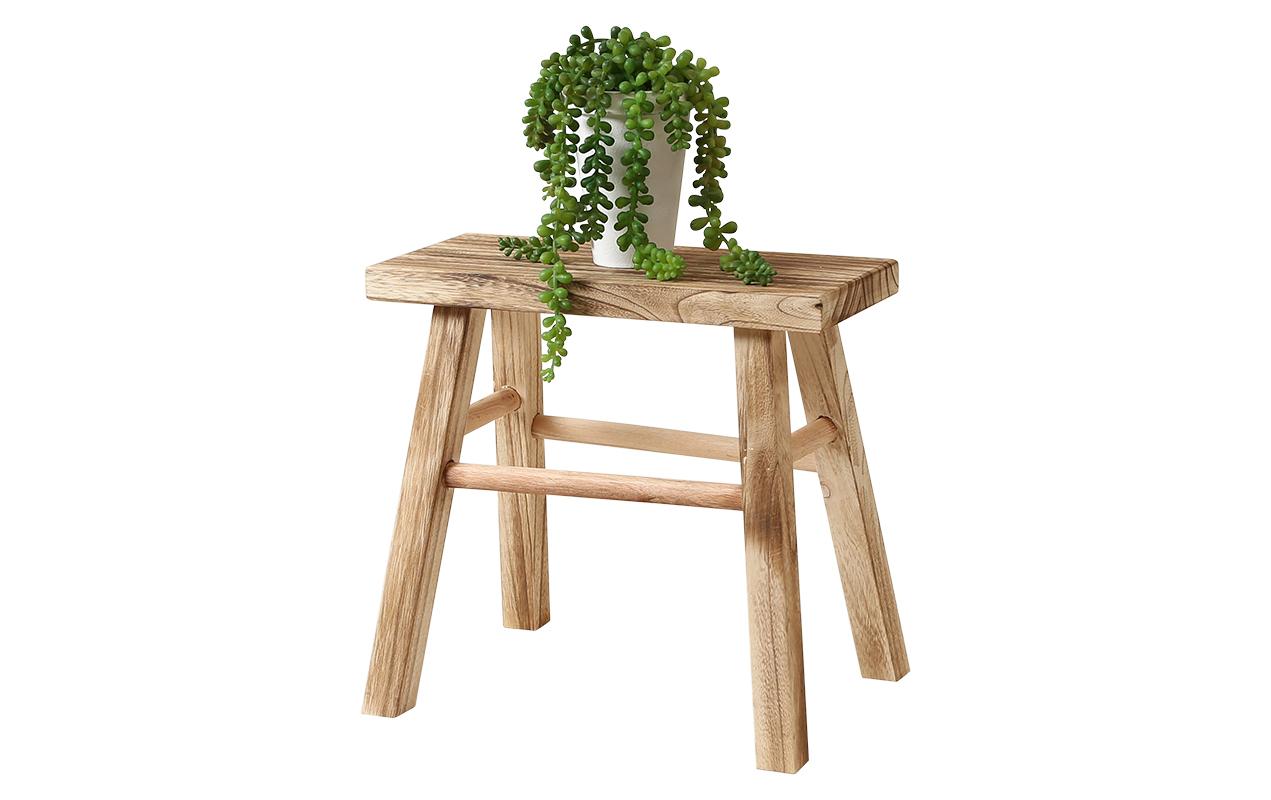 Hocker Holz, BraunDekohocker